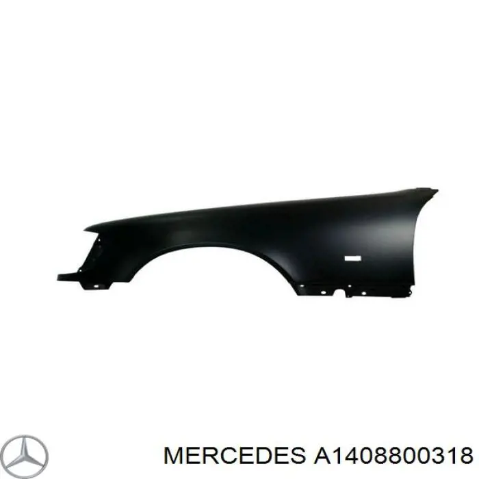 A1408800318 Mercedes Aleta delantera izquierda