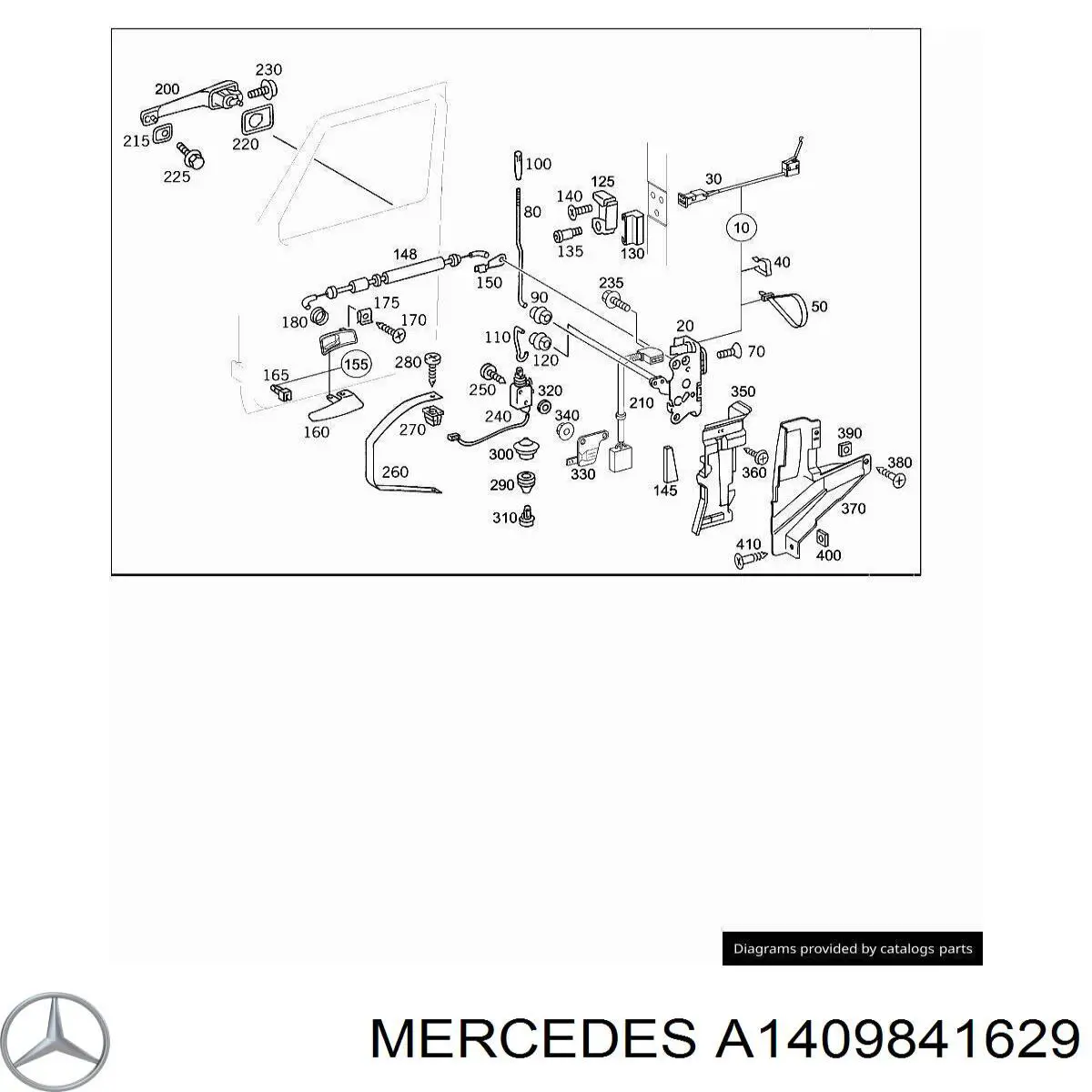  Mercedes A1409841629