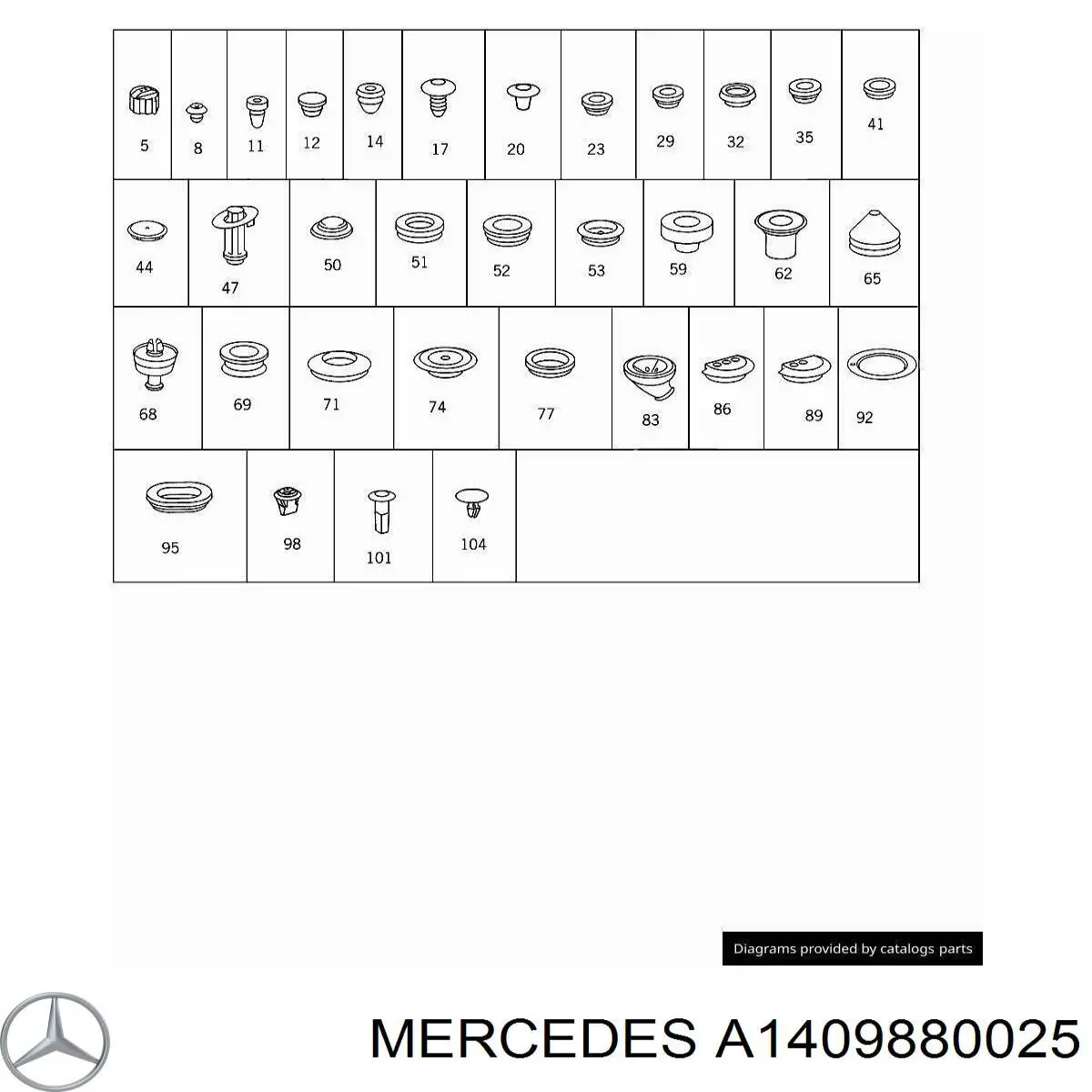 Comprar A1409880025 Mercedes 