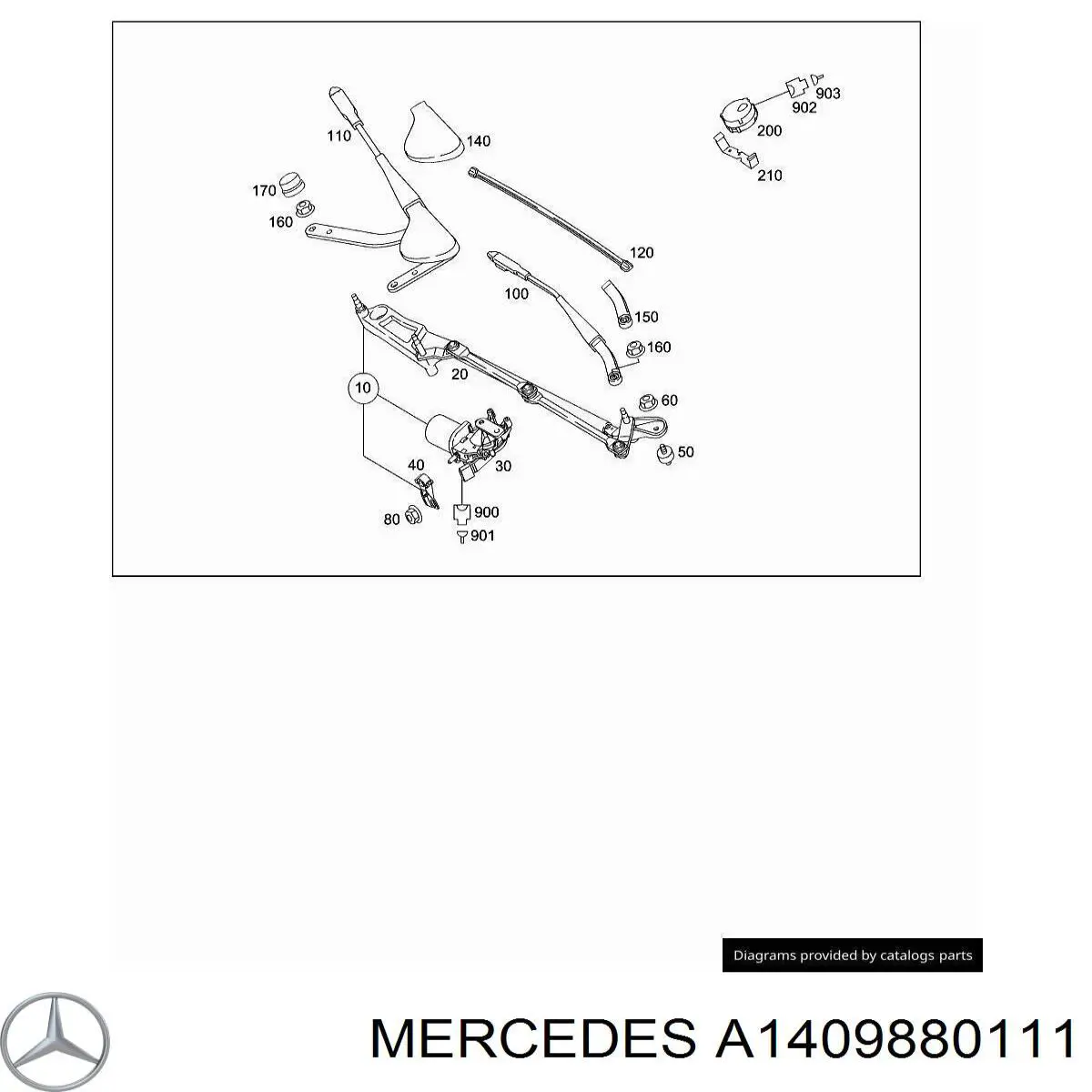  Mercedes A1409880111 precio, desde 16,83 EUR