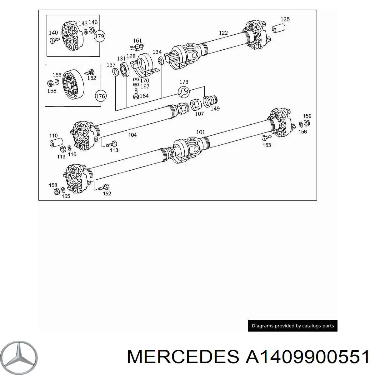 Comprar A1409900551 Mercedes 