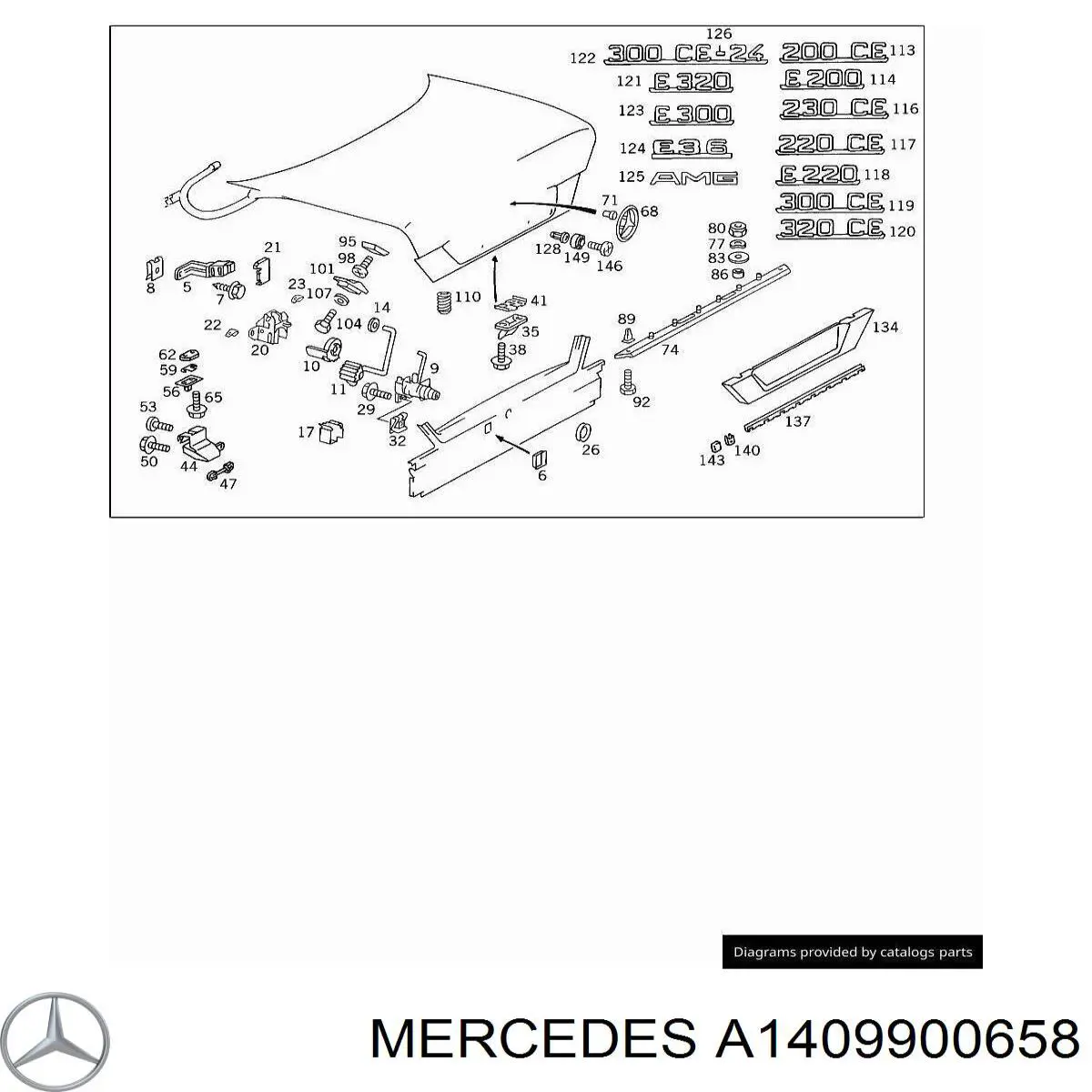  Mercedes A1249900258 precio, desde 6,66 EUR