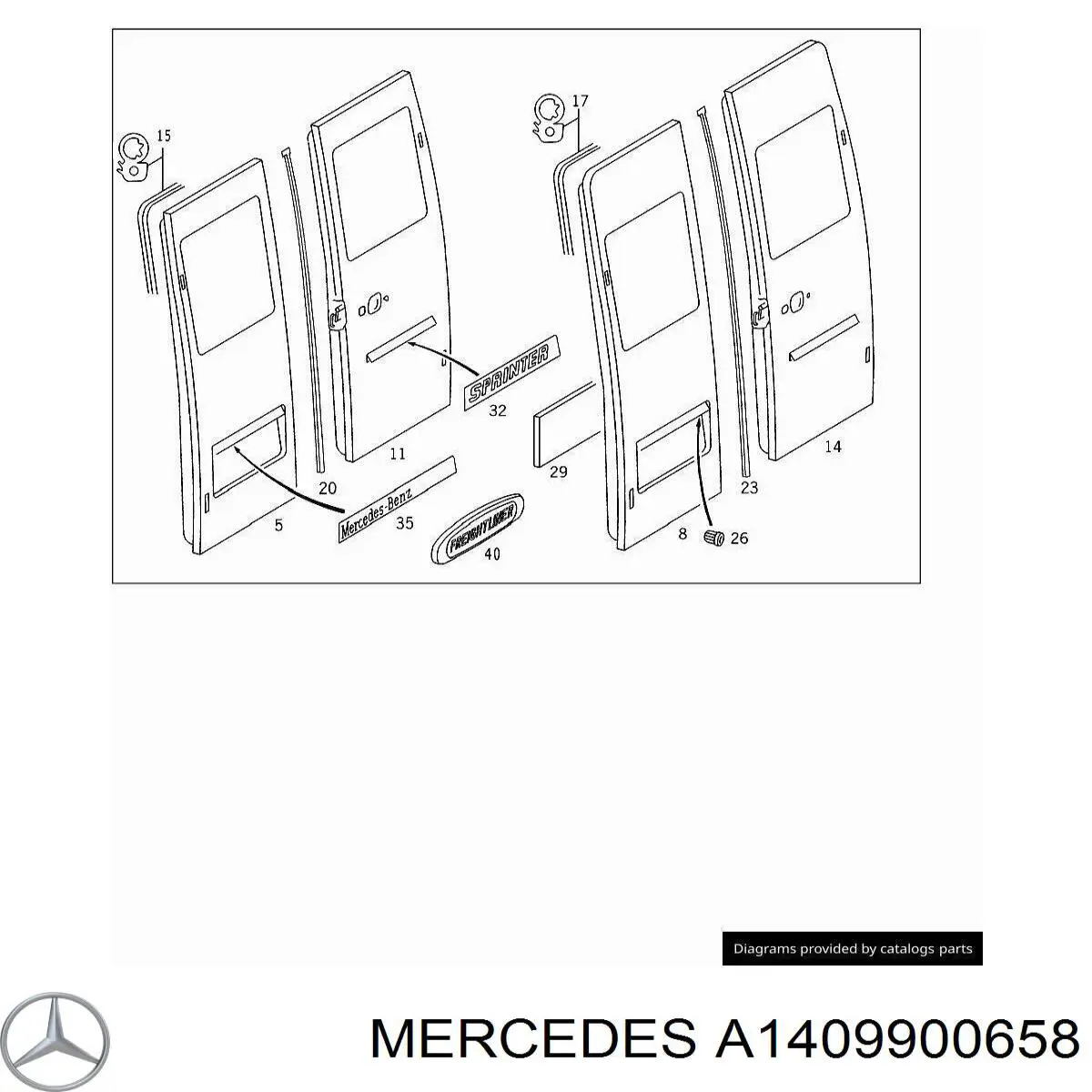 A1409900658 Mercedes