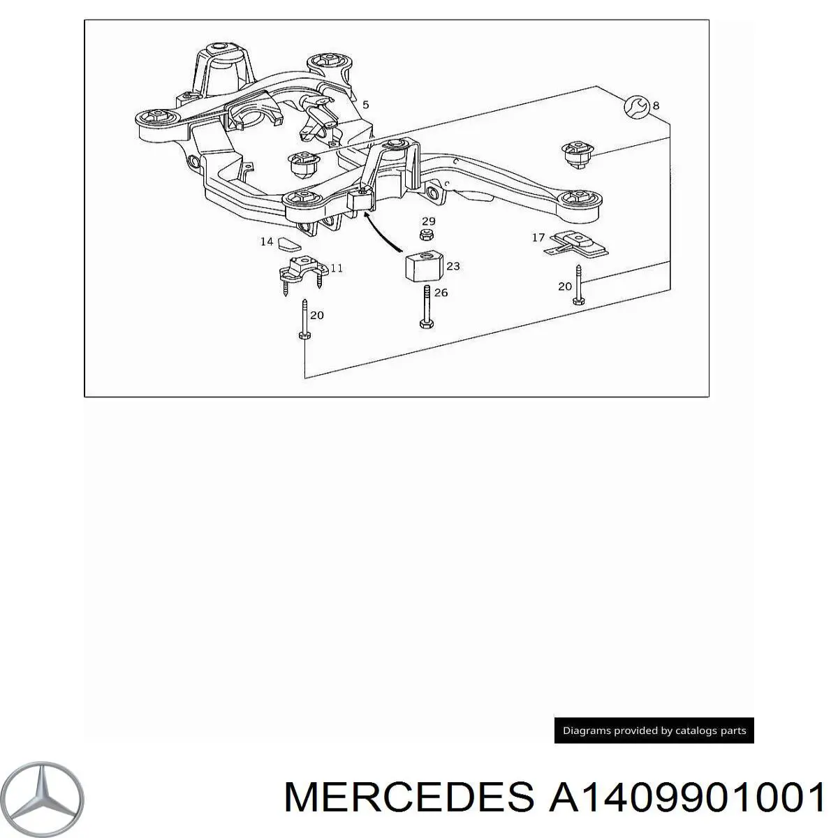 A1409901001 Mercedes 