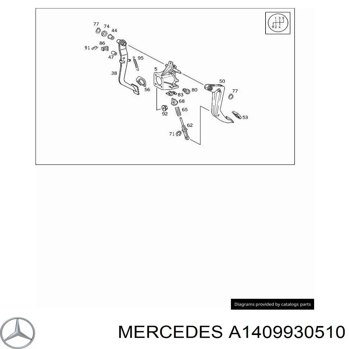  Mercedes A1409930510 precio, desde 7,35 EUR