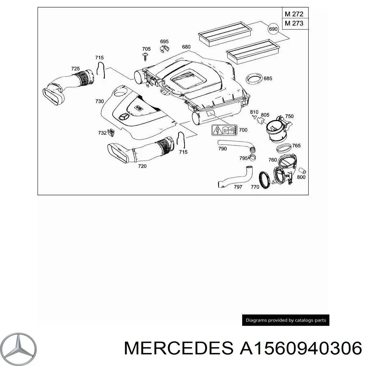  Mercedes A1560940306 precio, desde 191,66 EUR