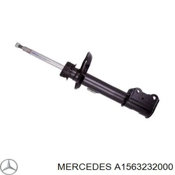 A1563232000 Mercedes Amortiguador eje delantero derecha
