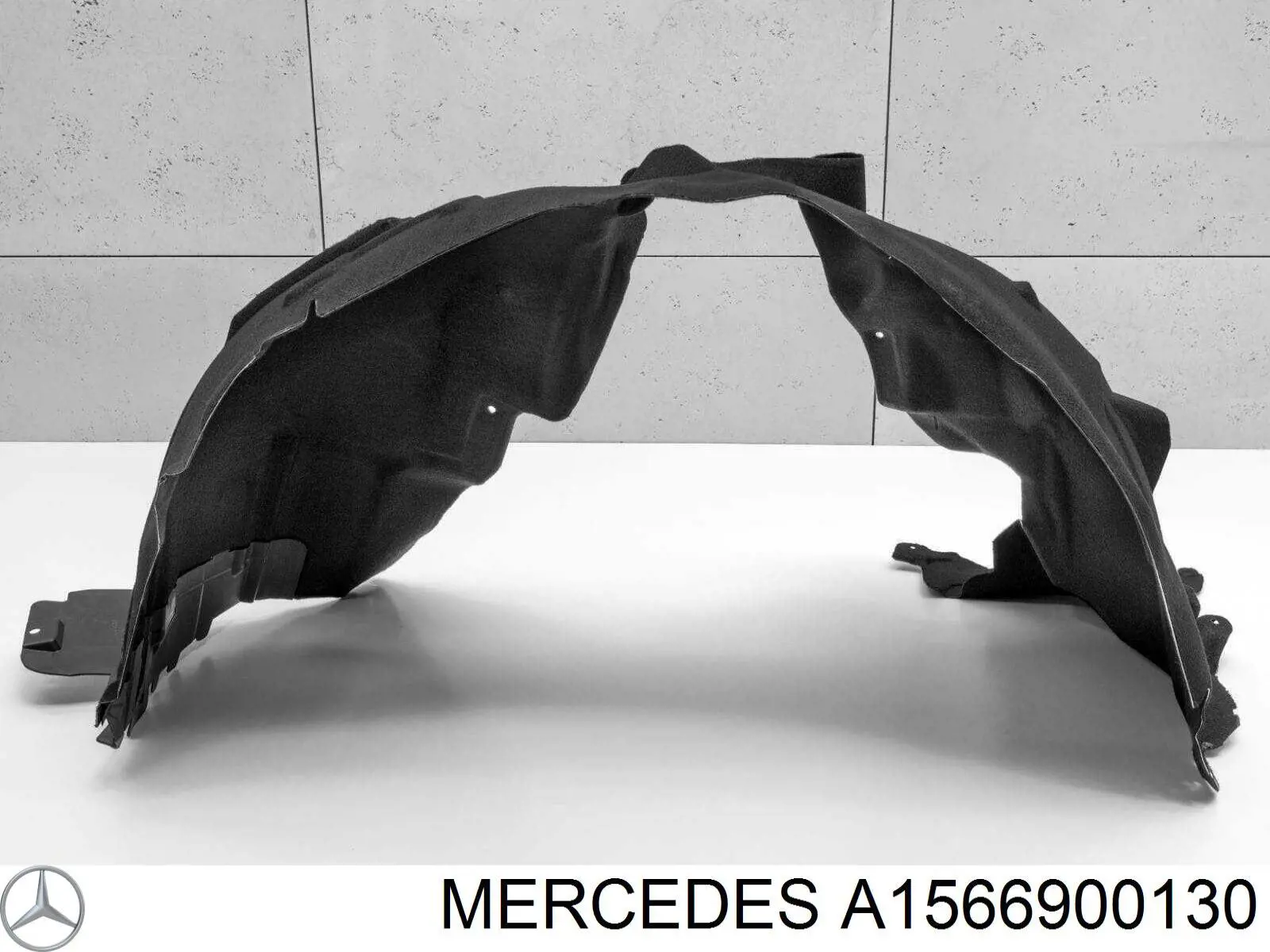 Comprar A1566900130 Mercedes Guardalodos interior izquierdo, guardafango delantero