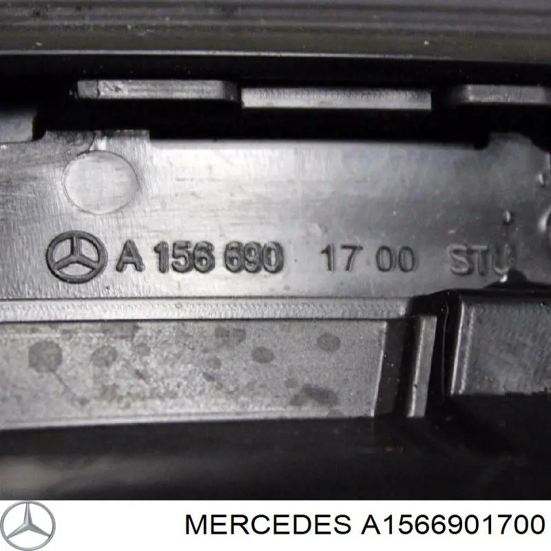 Moldura izquierda del parabrisas Mercedes A1566901700 precio, desde 81,31 EUR
