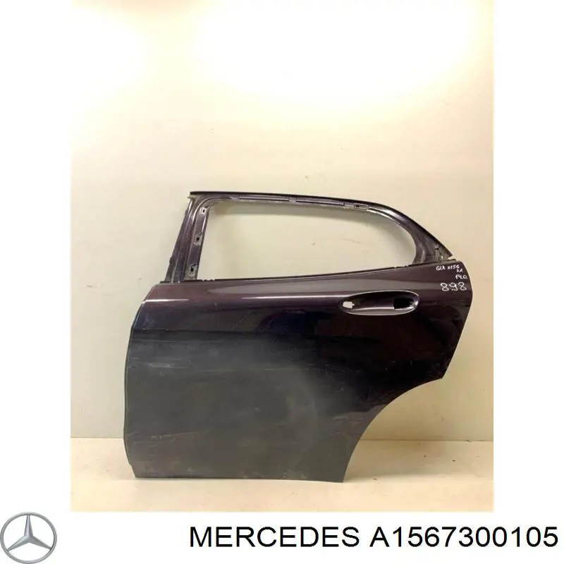 156730010564 Mercedes Puerta trasera izquierda