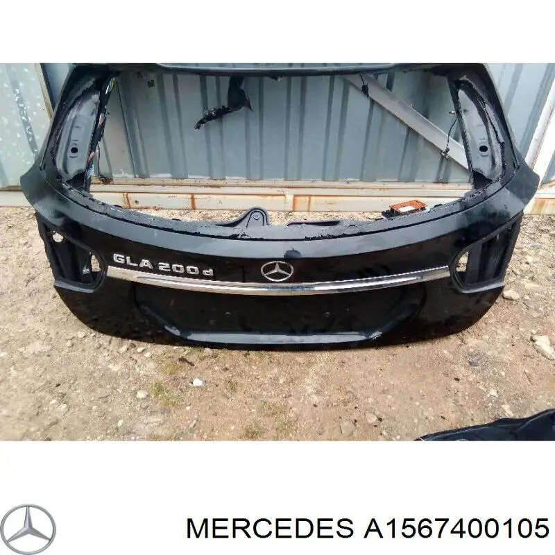 Comprar A1567400105 Mercedes Puerta del maletero, trasera