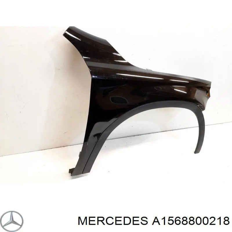 A1568800218 Mercedes guardabarros delantero derecho