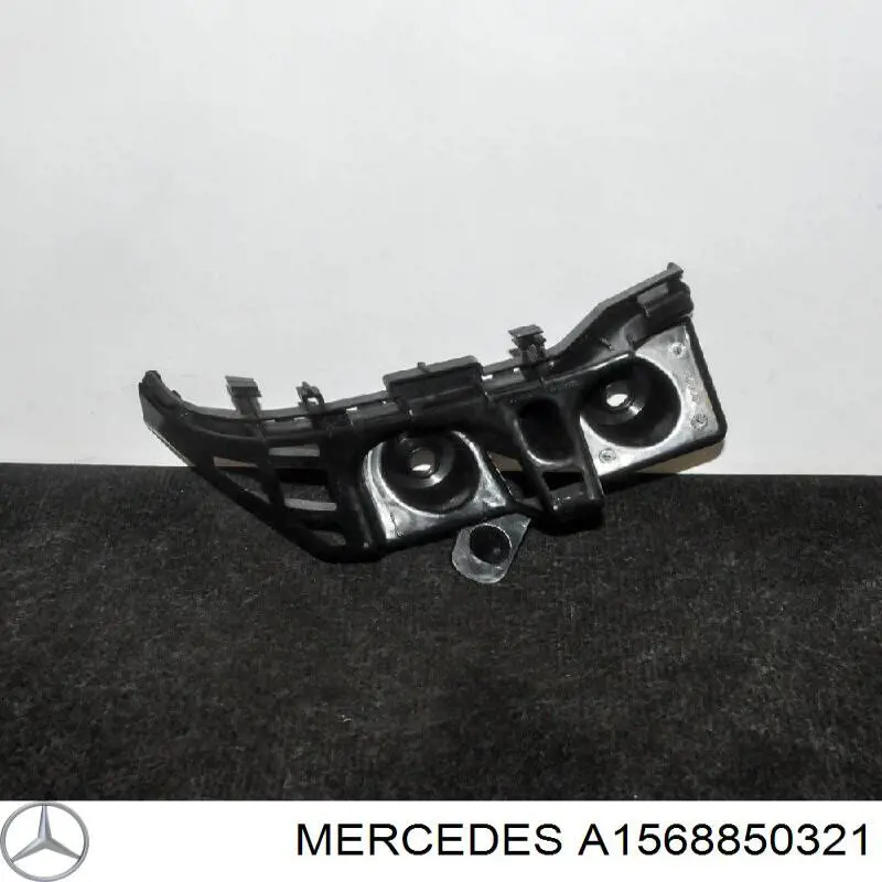 A1568850321 Mercedes Soporte de paragolpes trasero izquierdo