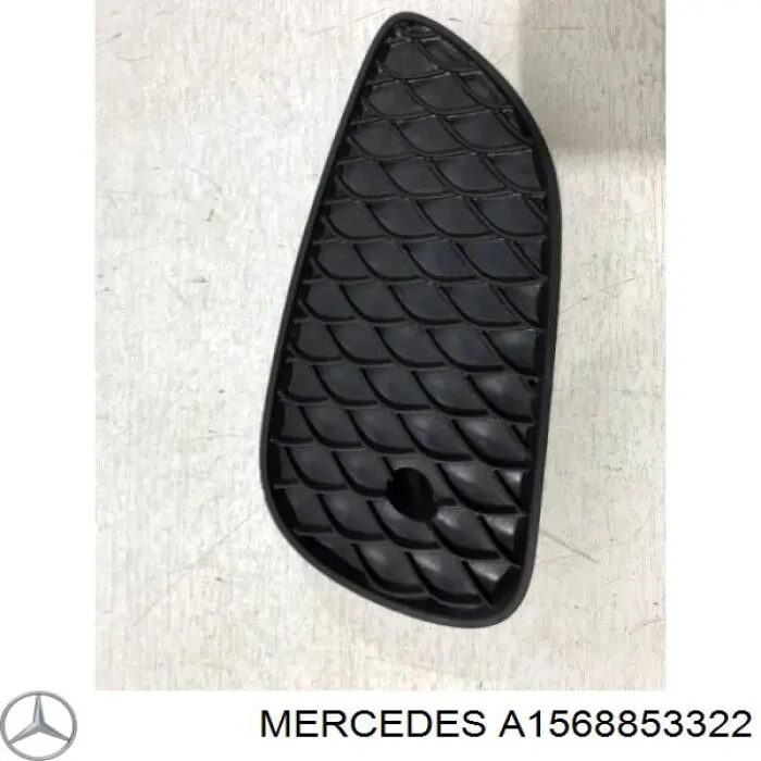 Tapa de rejilla de faro antiniebla delantero izquierdo Mercedes A1568853322 precio, desde 19,16 EUR