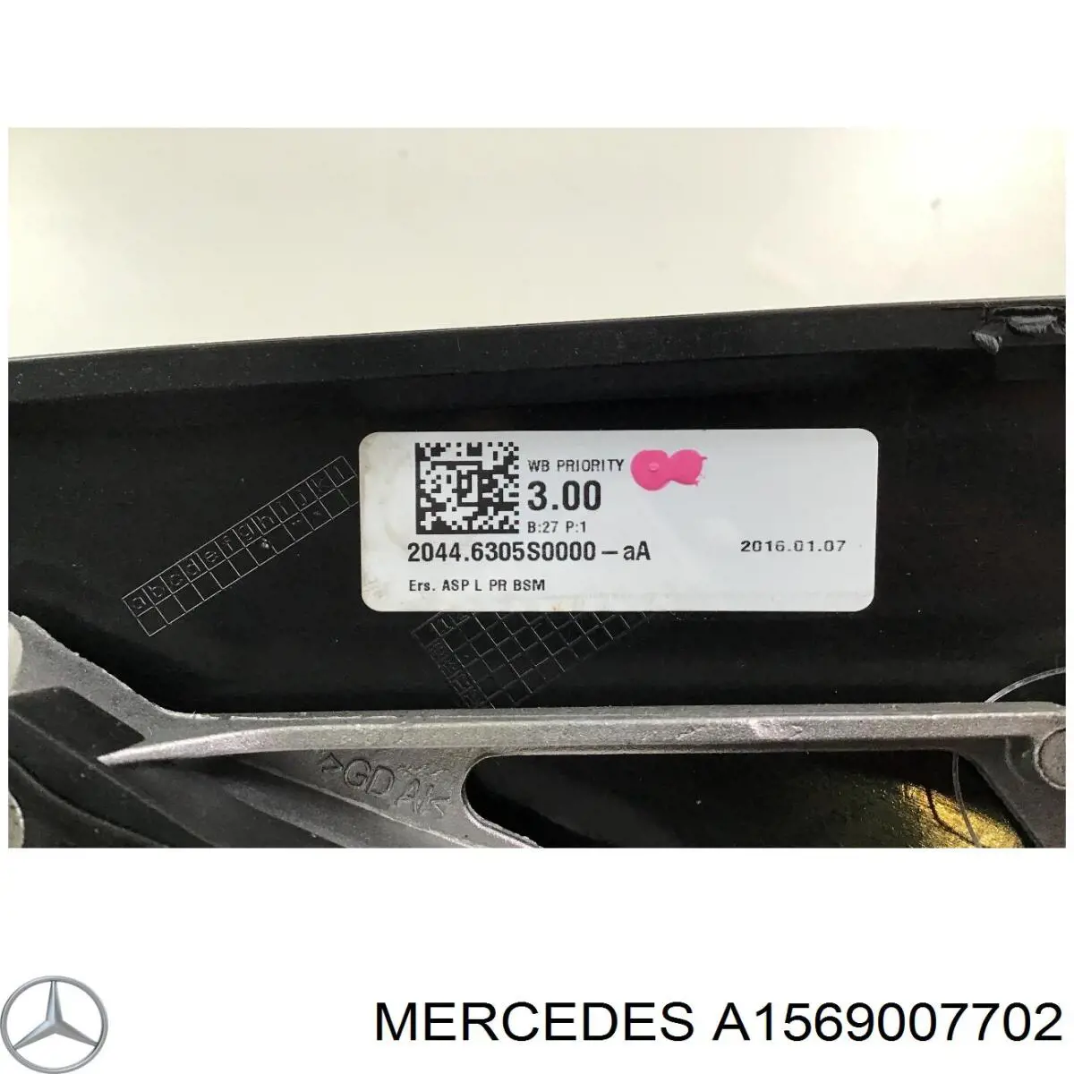 A1569007702 Mercedes unidad de control de sam, módulo de adquisición de señal