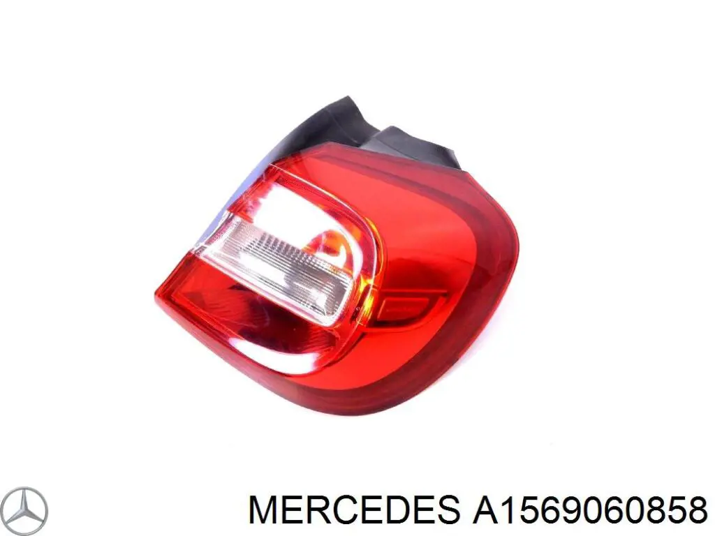A1569060858 Mercedes Piloto trasero exterior derecho