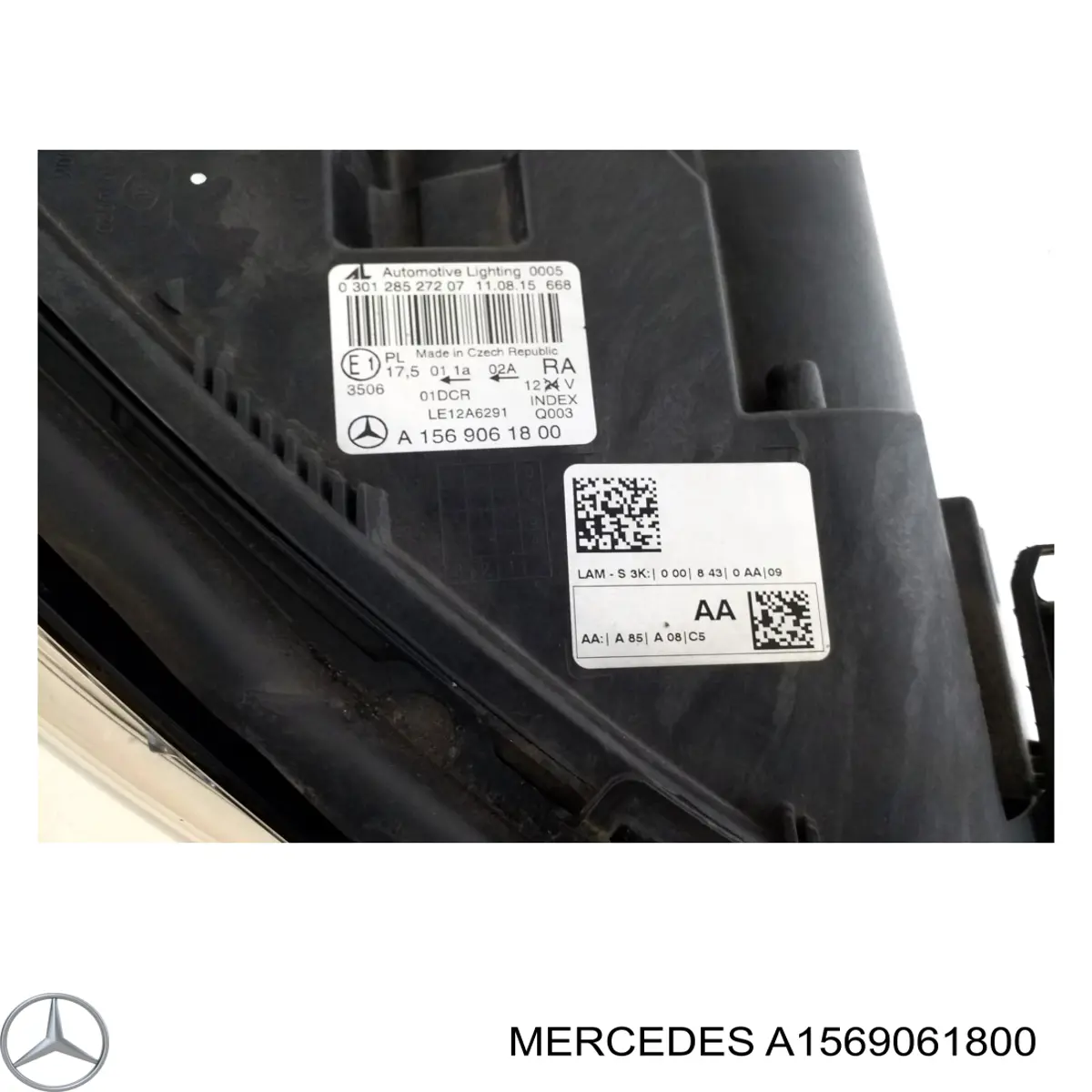 A1569061800 Mercedes faro derecho