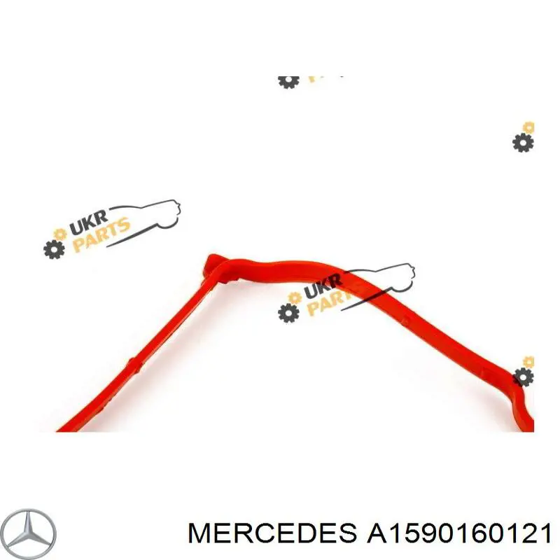 A1590160121 Mercedes junta, tapa de culata de cilindro izquierda