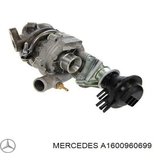 A1600960599 Mercedes turbocompresor