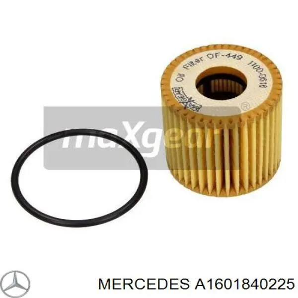 Comprar A1601840225 Mercedes Filtros de aceite