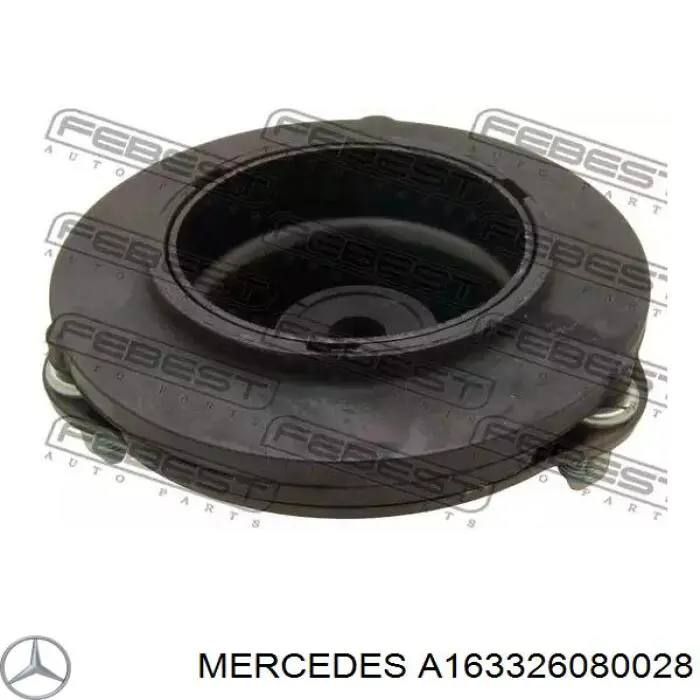 A163326080028 Mercedes amortiguador delantero