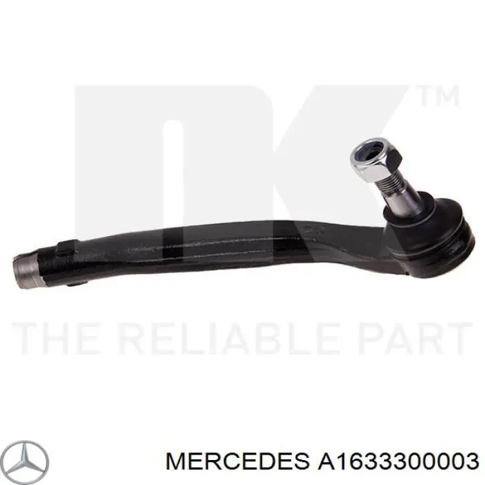 A1633300003 Mercedes rótula barra de acoplamiento exterior