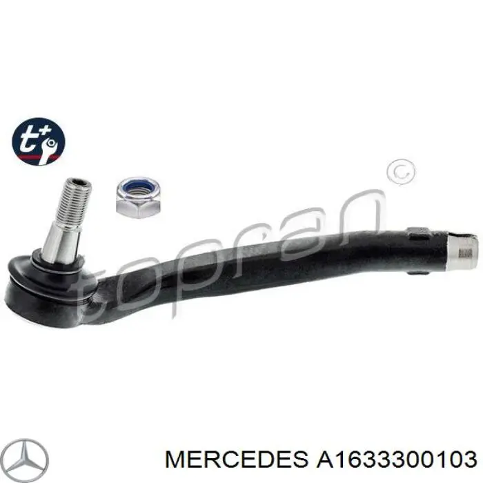 Comprar A1633300103 Mercedes Rótula barra de acoplamiento exterior