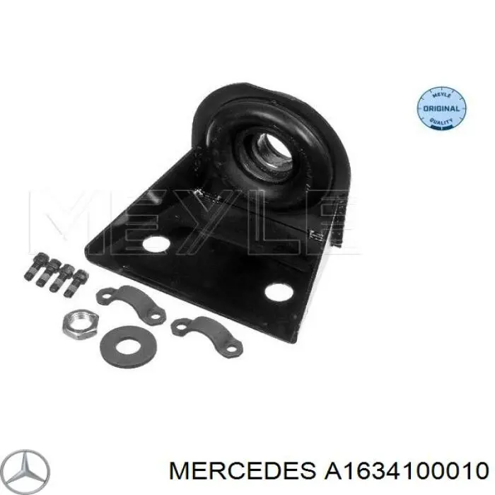 Rodamiento central del eje de transmisión Mercedes A1634100010 precio, desde 42,49 EUR