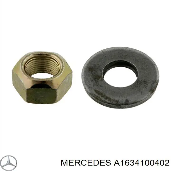 A1634100402 Mercedes árbol cardán trasero completo