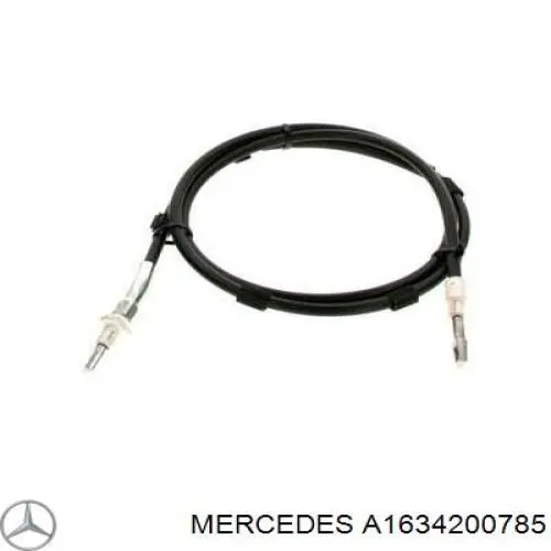 A1634200785 Mercedes cable de freno de mano trasero izquierdo