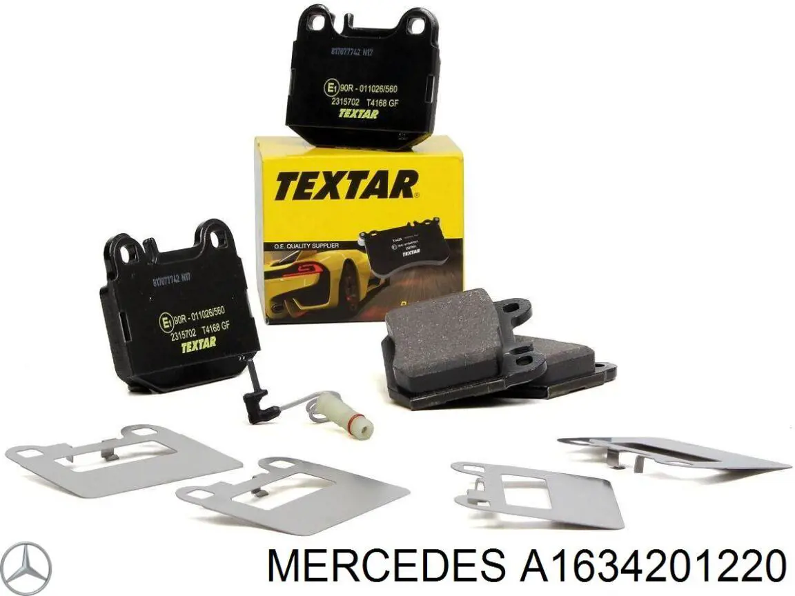 Pastillas de freno A1634201220 Mercedes