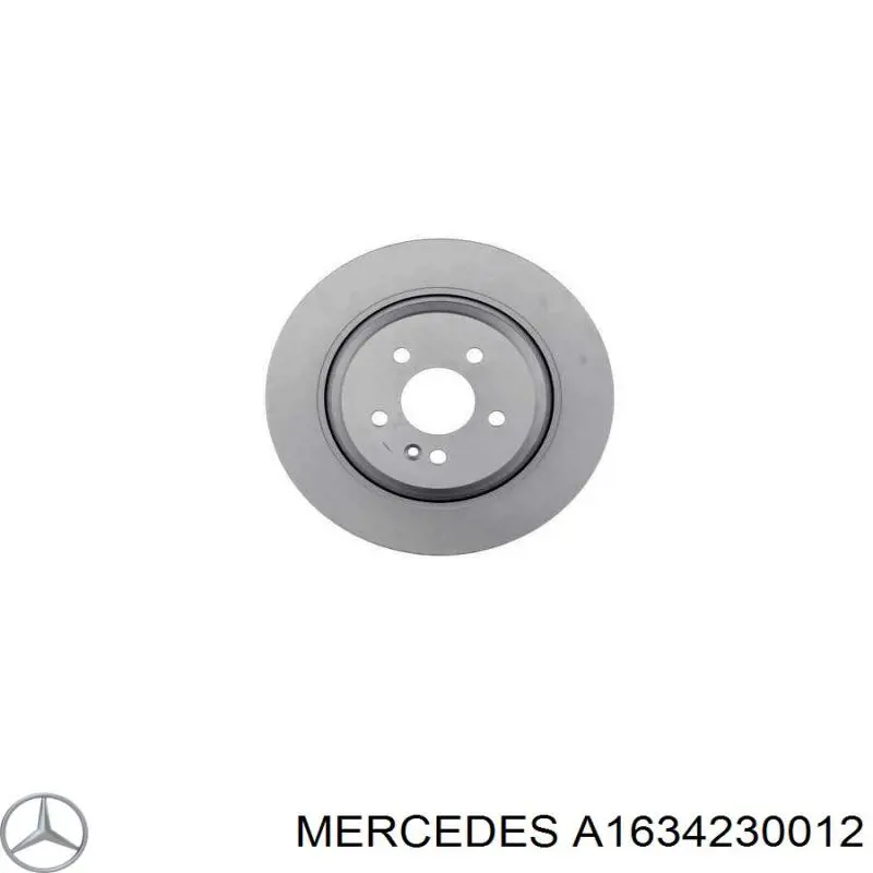 Frenos traseros Mercedes A1634230012