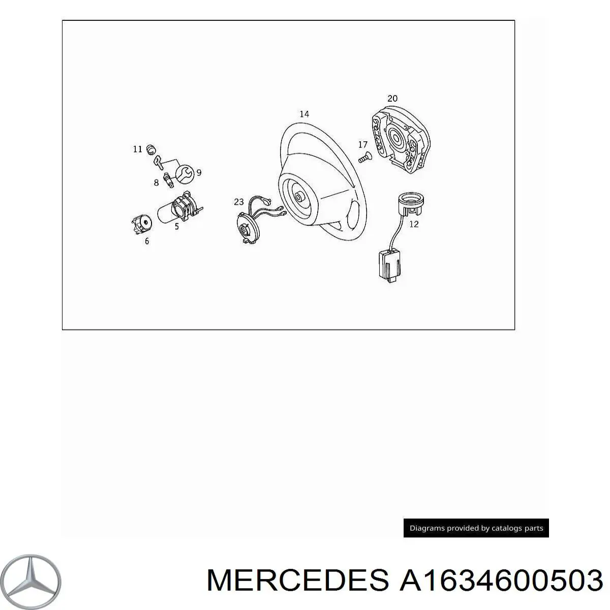 A1634600503 Mercedes