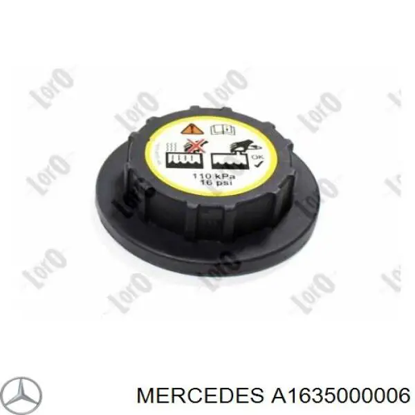 Tapon liquido refrigerante Mercedes A1635000006 precio, desde 7,52 EUR