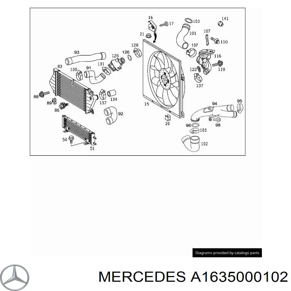 A1635000102 Mercedes