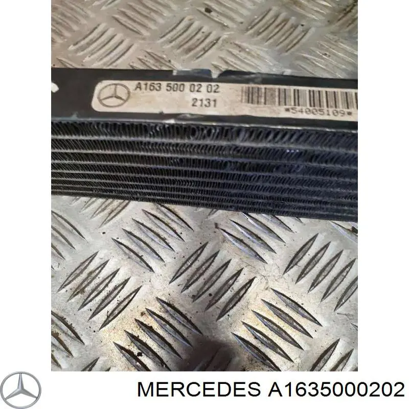Radiador adicional de refrigeración del motor Mercedes A1635000202 precio, desde 84,22 EUR