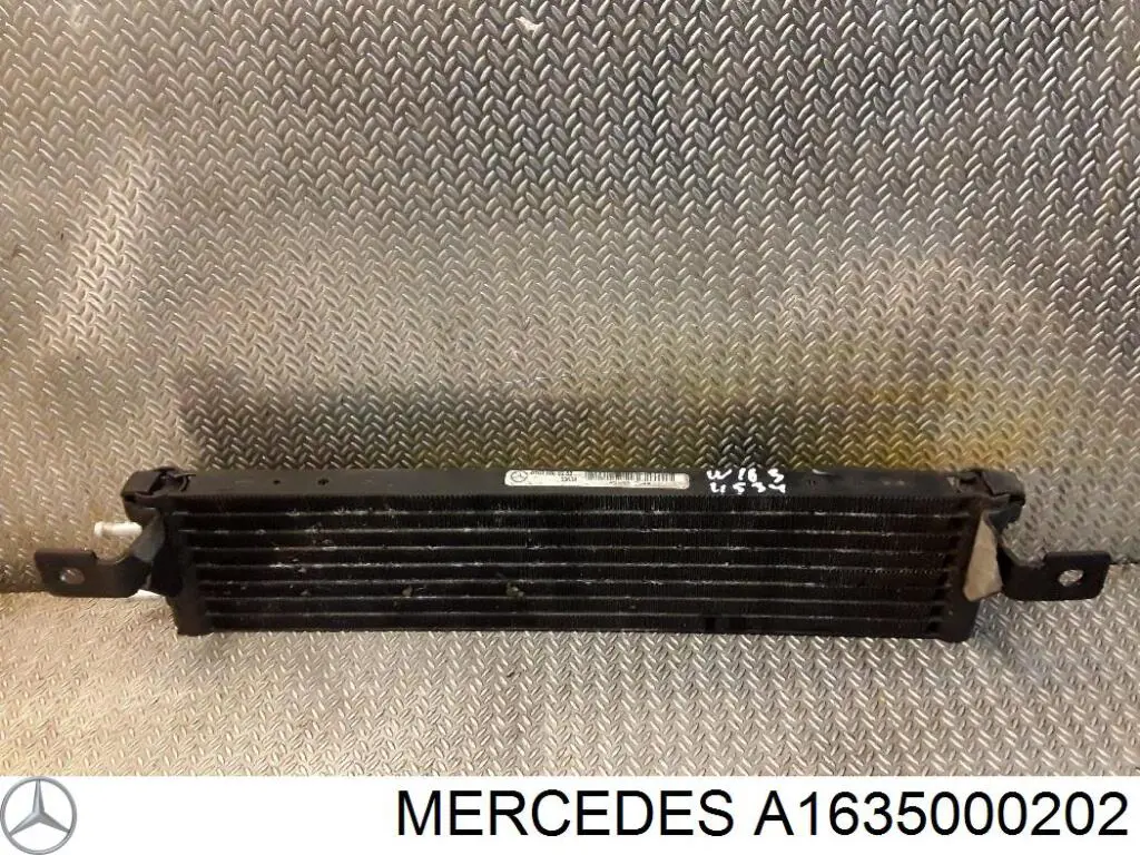 A1635000202 Mercedes radiador, refrigeración del motor adicional