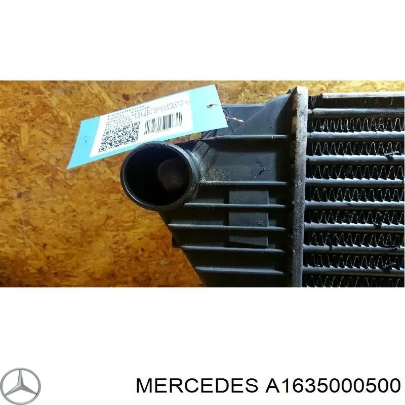 Enfriador de aire de admisión Mercedes 1035042