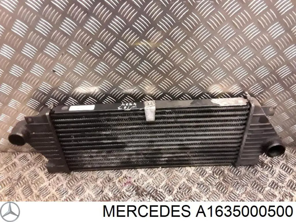 Enfriador de aire de admisión Mercedes A1635000500