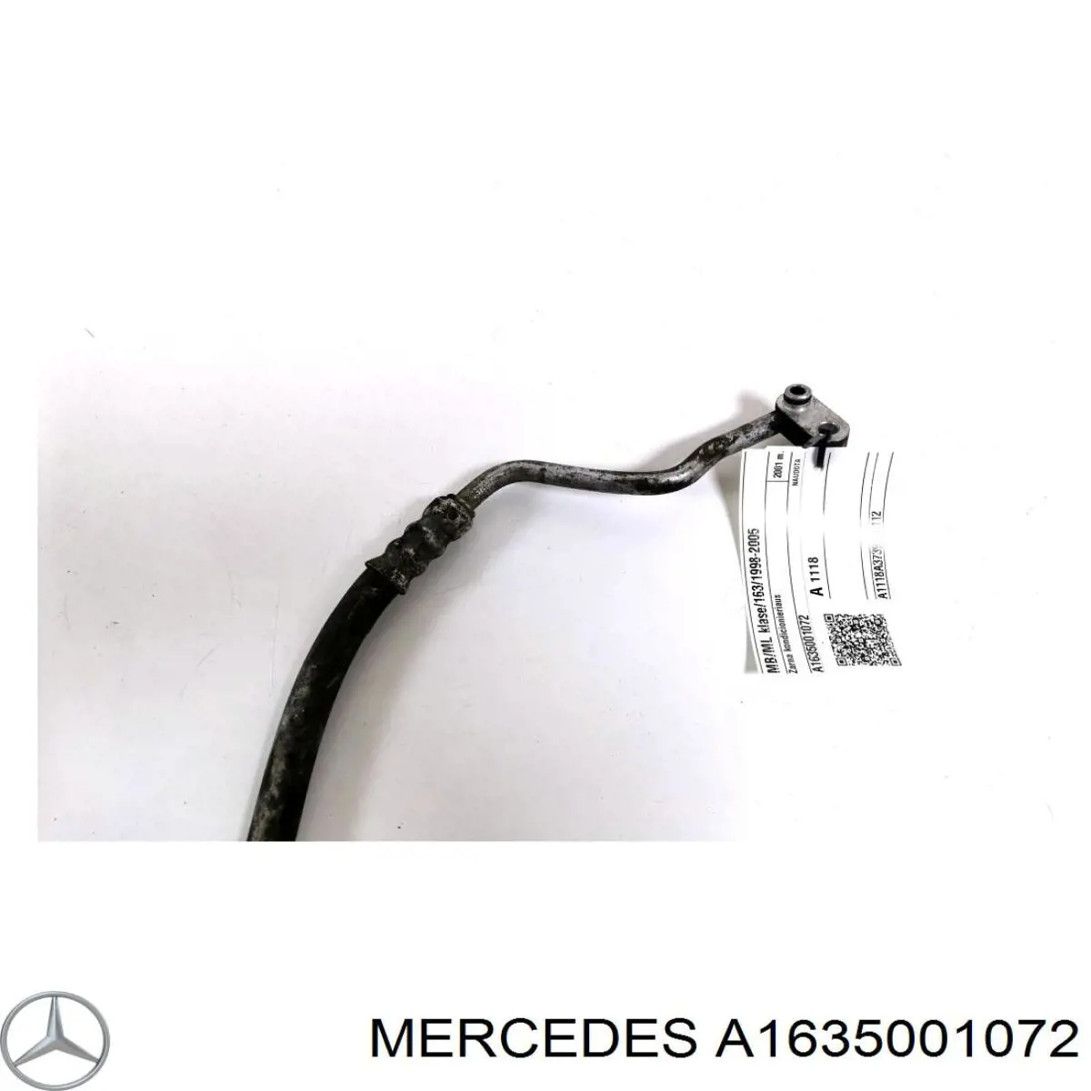 Comprar A1635001072 Mercedes Manguera de aire acondicionado de condensador a evaporador