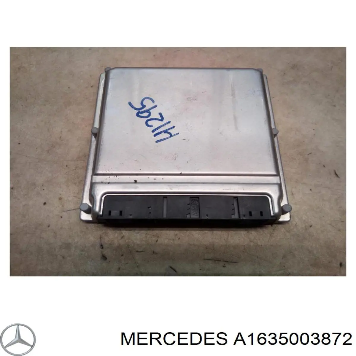 A1635003872 Mercedes tubería de alta presión, aire acondicionado, de compresor aire acondicionado a condensador
