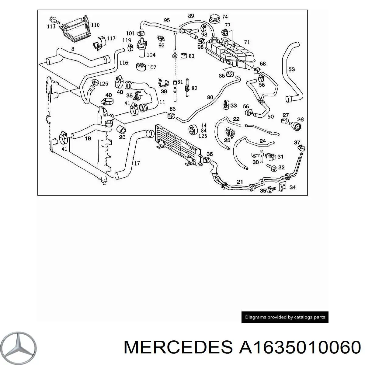 A1635010060 Mercedes