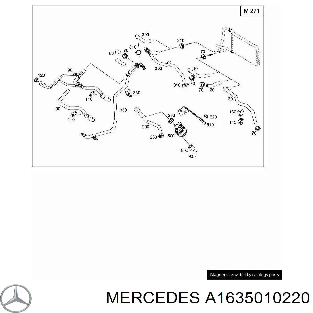  Mercedes A1635010220 precio, desde 17,83 EUR
