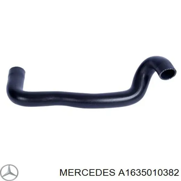 A1635010382 Mercedes tubería de radiador arriba