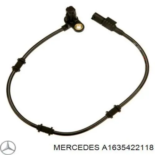 A1635422118 Mercedes sensor abs trasero derecho