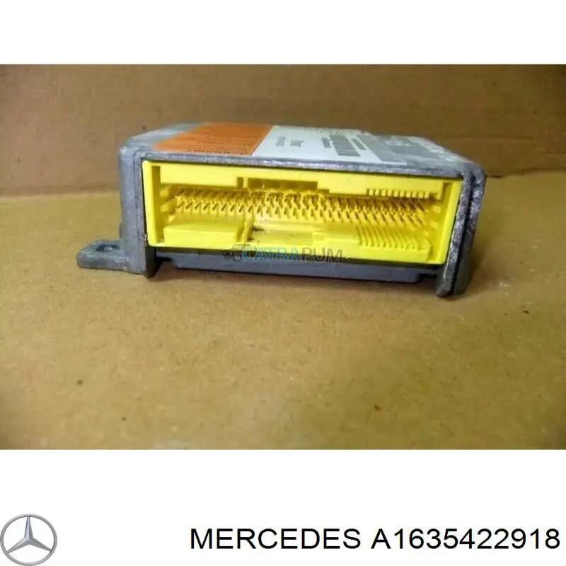 A1635422918 Mercedes procesador del modulo de control de airbag