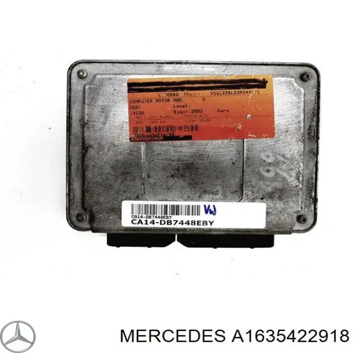 Módulo de control de airbag Mercedes A1635422918 precio, desde 56,63 EUR