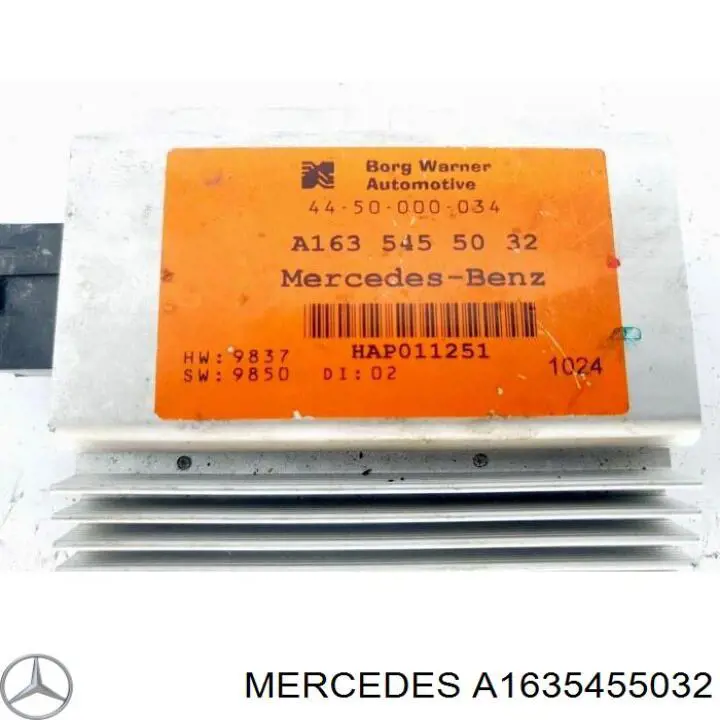 Comprar A1635455032 Mercedes Módulo de control de la caja de transferencia