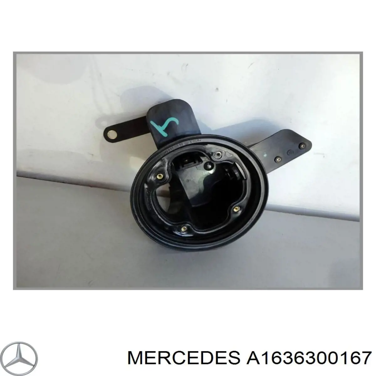 A1636300167 Mercedes tapa del tubo de llenado del depósito de combustible