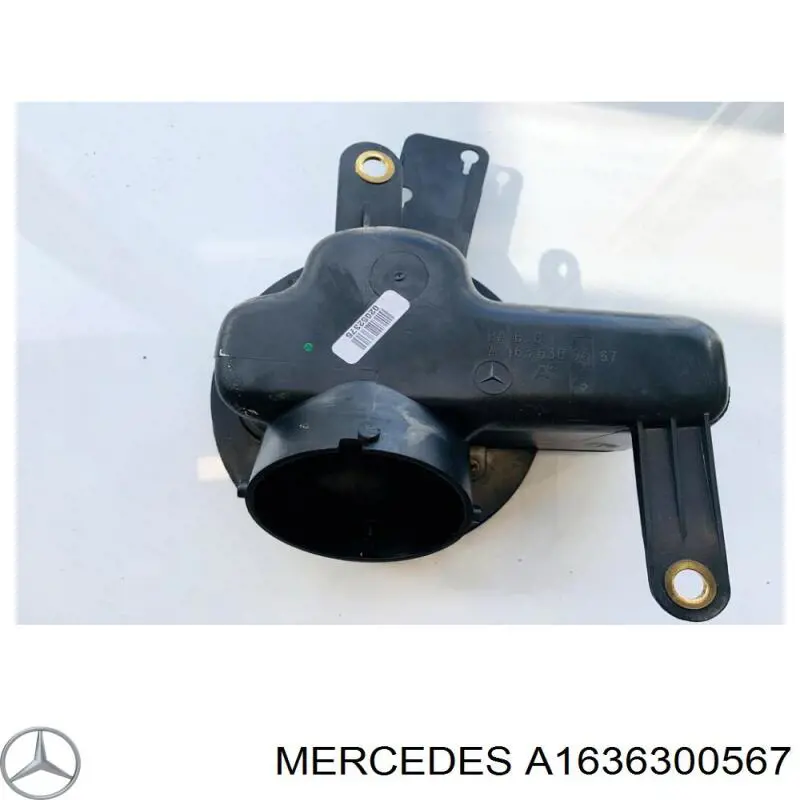 1636300167 Mercedes tapa del tubo de llenado del depósito de combustible